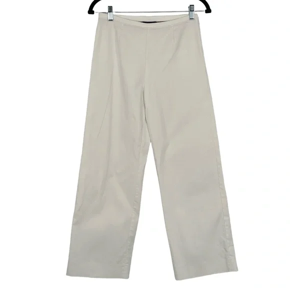 Piazza Sempione Women's Amandine High Waisted Wide Leg Italian Pants Size Small - Picture 3 of 12